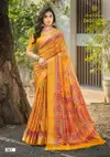 Dastoor Vol 5 By Kashvi Viscose Bright Moss Foil Online Saree Wholesale

